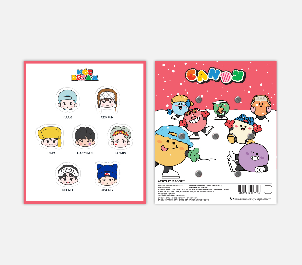 ktown4u.com : NCT DREAM_ACRYLIC MAGNET_Candy